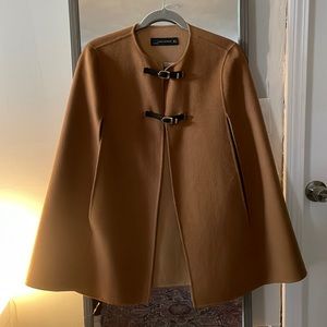 Zara cape 100% wool